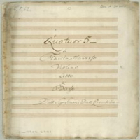 Affiche du document Partition quatuor No.5 en D major, 6 Quatuors, 6 Flute Quartets