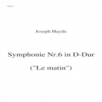 Affiche du document Partition hautbois 1, Symphony No.6 en D major, "Le Matin" ; Sinfonia No.6