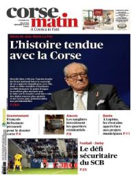 Affiche du document Corse Matin