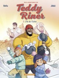 Les Aventures de Teddy Riner - Tome    3 - L'Île de l'Enfer | Jikkô. Dessin