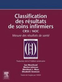 Classification des résultats de soins infirmiers | Marion Johnson. Auteur