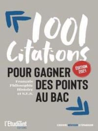 1001 citations pour gagner des points au bac | Collectif. Auteur