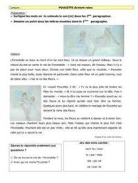 Lecture compréhension / littérature – CE1 - Isabelle Poucette devient reine | FSC. Auteur