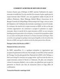 COMMENT ACHETER DU BITCOIN EN RDC ? | Yellow Card. Auteur