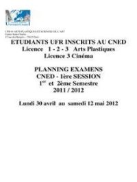 UFR ARTS PLASTIQUES ET SCIENCES DE L'ART Centre Saint Charles rue des Bergers Paris | utilisateur. Auteur