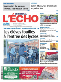 Affiche du document L'Echo - Le Régional