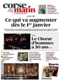 Affiche du document Corse Matin