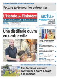 Affiche du document Le Progrès - Le courrier (Le Courrier du Léon)