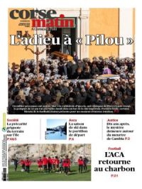 Affiche du document Corse Matin