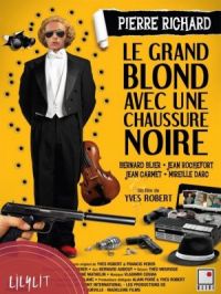 Affiche du document Le Grand Blond avec une chaussure noire