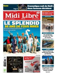 Affiche du document Midi Libre (Nîmes - Uzege - Cévennes - Carmargue)