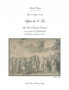 Affiche du document Partition Offerte du 5me Ton «Le Vive le Roy des Parisiens», Livre d'Orgue