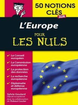 Affiche du document 50 notions clés sur l'Europe pour les Nuls