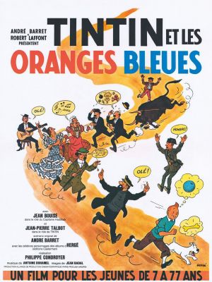 Affiche du document Tintin et les oranges bleues