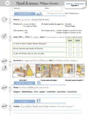 Lecture / Littérature CP et CE1 – Pipioli la terreur (P.3) - Les ...