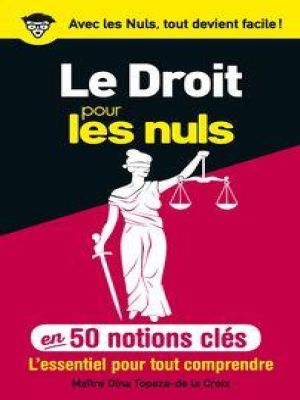 Affiche du document 50 notions clés sur le Droit Pour les Nuls