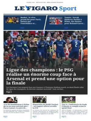 Affiche du document Le Figaro Sport