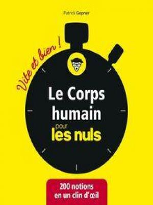 Affiche du document Le corps humain pour les Nuls - Vite et bien