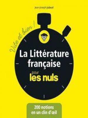 Affiche du document La littérature française pour les Nuls - Vite et bien