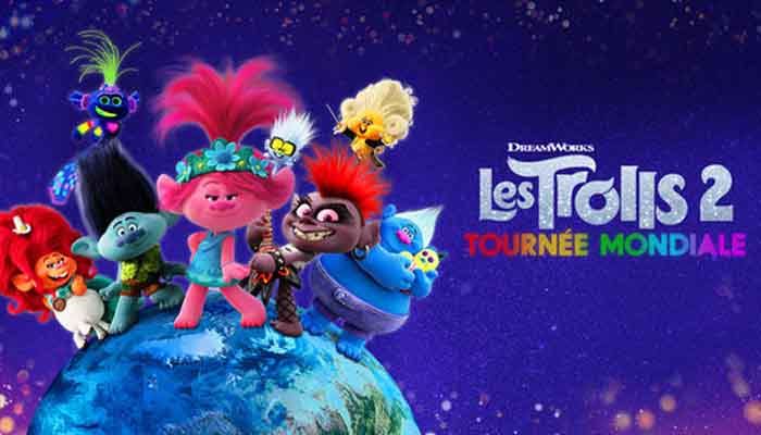 Affiche de l'album Les Trolls 2 : Tournée mondiale